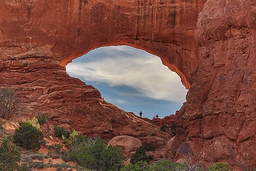 South Window Arch, Arches National Park, Utah, USA. Places Print